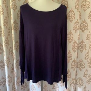 Gibson long sleeve blue tunic M